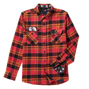 Chemises en flanelle pour hommes aux derniers designs, logo/couleur personnalisés, respirantes, confortables, de haute qualité, avec anti-froissement - Product Image 5