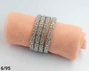 Brazaletes de latón tradicionales y de moda india, brazaletes de boda para mujeres y niñas - Product Image 1