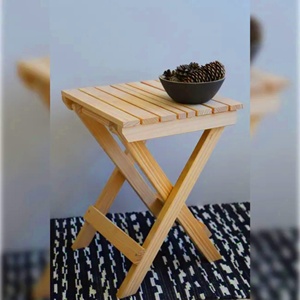 โต๊ะพับสำหรับสวน WELL HOME แบบเคลือบน้ำมัน สำหรับใช้งานกลางแจ้ง - Product Image 4