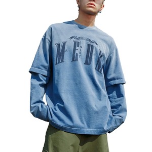 Fantastique fournisseur de t-shirts à double manches pour hommes du Pakistan offrant des options OEM ODM vêtements élégants et confortables pour les acheteurs - Product Image 2