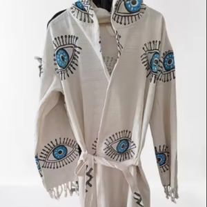 Eye Turkish Cotton Colourful Stone Printed Women Men Bathrobe Beach Sauna Home <b>Towel</b> Fast <b>Drying</b> Good Quality Good Price - Product Image 1
