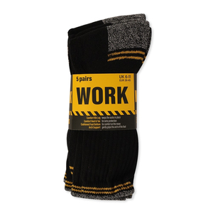 Nouveau 2023 vente en gros hommes rembourré coton Durable Work Gear Crew chaussettes avec évacuation de l'humidité Sport chaussettes de travail robustes - Product Image 3