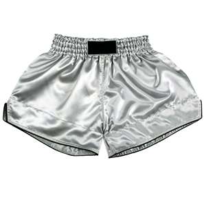Pantalones Cortos de Boxeo Elásticos, Transpirables y Ligeros para Entrenamiento y Competición de MMA, Calidad Superior, Color Liso, Unisex - Product Image 3