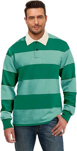 Maillots de rugby personnalisés avec un matériau respirant 100% polyester, tailles personnalisées disponibles, maillot de rugby - Product Image 4