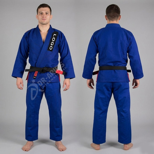 Custom Private Label BJJ Gi IBJJF Legal Lightweight 350GSM Pearl <b>Weave</b> Jiu Jitsu Uniform Set - Product Image 2