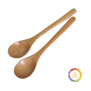 ช้อนครัวไม้ขนาดและรูปทรงต่างๆสำหรับทำอาหารและตกแต่งบ้านสำหรับแจกฟรี - Product Image 3