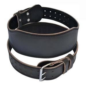 Venta al por mayor de cinturón de levantamiento de pesas para hombres y mujeres de alta calidad de levantamiento de pesas 100% cinturones de cuero - Product Image 1