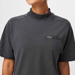 Conjuntos de uniformes médicos con logotipo personalizado para mujer, camisa de cuello simulado a la moda, conjunto de uniforme de enfermera, ropa de Hospital - Product Image 6