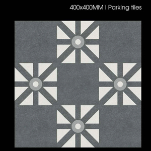 Carreaux de porcelaine pour extérieur finition mate 400x400 mm 40x40 cm 16x16 pouces pour allées de stationnement, jardins, terrasses - Product Image 1