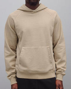 เสื้อมีฮู้ดผ้าฝ้ายผสมสไตล์สตรีทแวร์ทันสมัยสำหรับผู้ชายต้องมีน้ำหนักปานกลางเสื้อมีฮู้ดระบายอากาศมีโลโก้ปรับแต่งได้ - Product Image 1