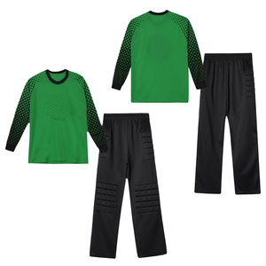 Uniforme de gardien de but réversible de haute qualité pour hommes short à manches longues imprimé personnalisé vêtements de sport ensemble de vêtements de gardien de but - Product Image 5