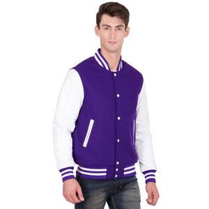 Veste de baseball universitaire pour hommes, nouvelle arrivée 2025, qualité supérieure, légère, manches longues, design pour la saison hivernale, vente en gros - Product Image 5