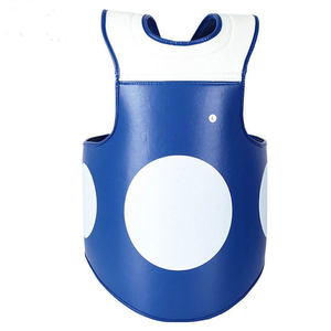 Chaleco Protector de Cuero PU para Adultos, Equipo de Protección para Taekwondo, Karate y Boxeo, Protector de Pecho - Product Image 1