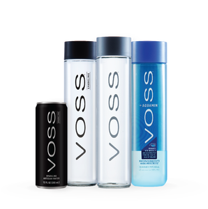 Vente en gros d'eau de source naturelle Voss de qualité supérieure, lot de 12 bouteilles en PET 100 % recyclé, eau potable - Product Image 4