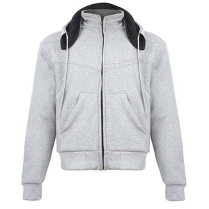 Sudadera con Capucha para Hombre, Gruesa, de Algodón, con Cierre Completo, para Invierno, Venta al Por Mayor de Fábrica OEM - Product Image 2