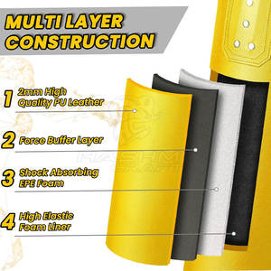 Sac de frappe haute performance pour l'entraînement de boxe et d'arts martiaux, conception robuste pour le conditionnement physique et l'exercice quotidien - Product Image 3