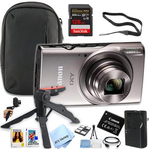 Paquete de Cámara Digital Renewe con Tarjeta de Memoria de 128 GB, Empuñadura y Paquete de Software - Product Image 1