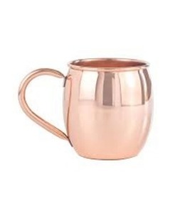 Copper Masterpiece Ceramic <b>Cups</b> Stylish Copper Mugs and Tumblers for Cocktails Serve in Style - Product Image 6