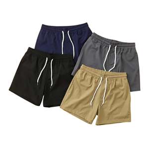 Pantalones cortos deportivos básicos de malla suelta para hombres Casual Athletic Gym Beach Basketball & Jogging para Fitness & Running - Product Image 6