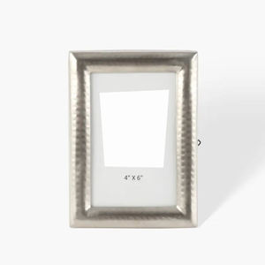 Marco de fotos de aluminio girasol redondo Simple plateado personalizado con diseño de flor dorada estilo de lujo moderno duradero - Product Image 5