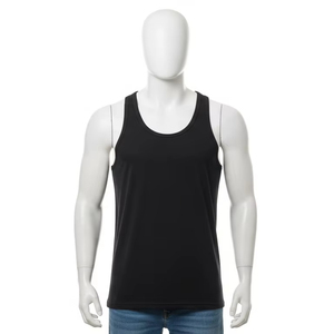 Breathable 100 Percent Cotton Printed <b>Mens</b> Tank <b>Tops</b> Summer Sleeveless Gym Fitness Muscle Shirt Casual Sportswear Vest - Product Image 3