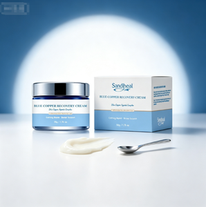 Crème visage anti-âge au peptide de cuivre bleu, crème raffermissante et hydratante pour la peau, vente en gros en marque privée - Product Image 1