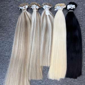 ผมมนุษย์บริสุทธิ์จากเวียดนาม100% มัดผมแท้สีเปียโนตรงย้อมสีได้ทุกขนาด - Product Image 1