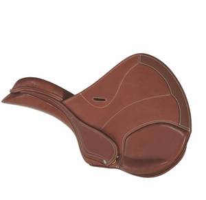 Selle de cheval de style cowboy traditionnel avec finition en cuir d'arbre en bois à siège profond-Accessoires complets pour l'équitation à la ferme - Product Image 5