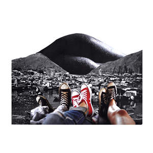 Prix Spécial : Art Mural Encadré A4, Collage de Stamps avec Motifs Multi-Scènes, 1kg - Product Image 2