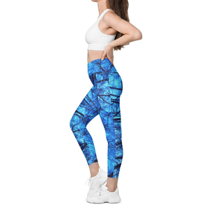 Hot Selling Custom Logo Full Length High Waist Breathable Quick Dry <b>Pockets</b> Push up Gym Wear Women's <b>Leggings</b> - Product Image 5