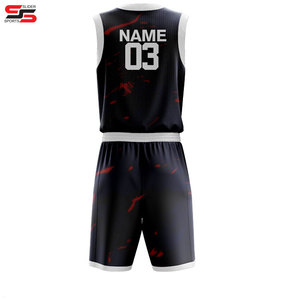Vente en gros d'uniformes de basket-ball personnalisés de qualité supérieure vêtements de sport respirants pour nouveaux hommes uniformes de basket-ball - Product Image 2