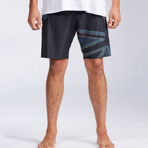 Último diseño de moda 100% pantalones cortos de tabla de algodón para hombres Casual elástico gimnasio correr Fitness estilo patrón decorado tamaño 6XL - Product Image 4