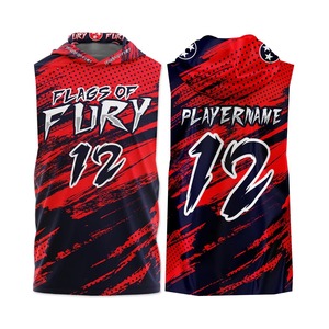 ชุดเสื้อฟุตบอลอเมริกัน7-on-7ออกแบบได้เองชุดเสื้อกีฬา XL โพลีเอสเตอร์พิมพ์ซับลิเมชัน100% - Product Image 6