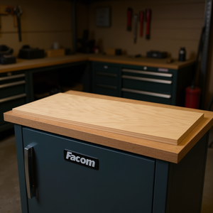 เฟคอม 1.5 ม. ท็อปโต๊ะไม้สำหรับตู้เก็บเครื่องมือ - Product Image 3