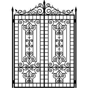 Le Vietnam a fabriqué des portes en fer forgé avec des conceptions artistiques adaptées aux murs de délimitation offrant durabilité et élégance intemporelle - Product Image 3