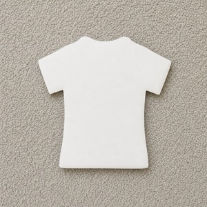 Aimant de réfrigérateur en céramique en forme de cœur blanc, aimant de réfrigérateur en porcelaine, décoration par sublimation, design moderne, étanche pour la remise des diplômes - Product Image 3