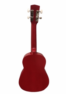 Ukulele de voyage SOLOBEAT pour débutants, corps en acajou, finition vernie et polie, 4 cordes en nylon acoustique - Product Image 3