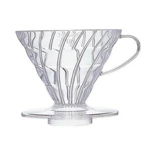 Hario Goutteur de café réutilisable V60 01/02 plastique transparent pour verser sur le café filtre pour la vente en gros - Product Image 1