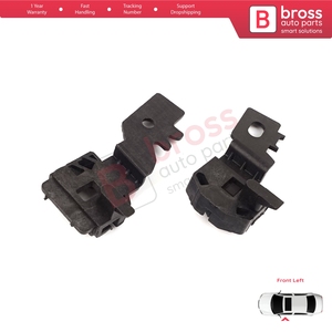 Kit de réparation de lève-vitres BWR803+BWR804, côté avant gauche, pour Primera MK3 P12 WP12 2001-2008 Qashqai MK1 J10 NJ10 JJ10E 2006-20 - Product Image 4