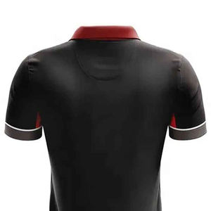 Chemises décontractées pour hommes, 100 % polyester/coton, respirantes, anti-rides, à manches courtes, coupe ajustée, vente en gros, haute qualité - Product Image 3