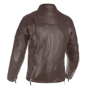 Chaqueta de cuero para Hombre | Chaqueta de motorista aprobada por CE | Chaqueta de cuero duradera para montar para todas las estaciones - Product Image 3