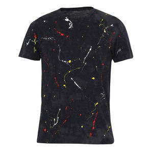 T-shirt en coton de haute qualité pour hommes avec impression personnalisée du logo de votre marque T-shirt T-shirts d'été pour hommes - Product Image 1