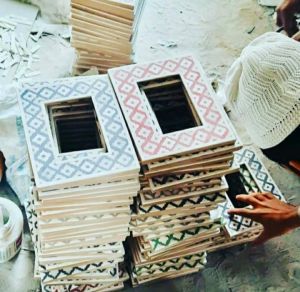 Marcos de fotos con incrustaciones de hueso de lujo, artesanos únicos hechos a mano para tus recuerdos al mejor precio - Product Image 2