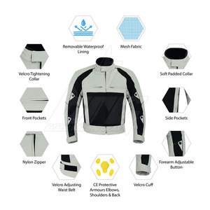ชุดนักแข่งรถมอเตอร์ไซค์ผ้าแห้งเร็วไซส์พิเศษชุดนักแข่งรถ - Product Image 2