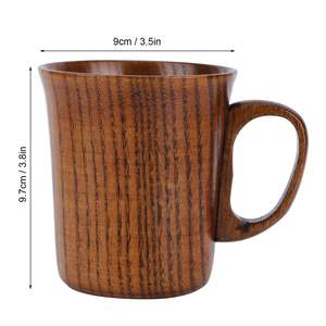 Taza de Madera Hecha a Mano Más Vendida, Taza de Madera Natural Portátil para Café, Té y Leche, Disponible para la Venta desde India - Product Image 6