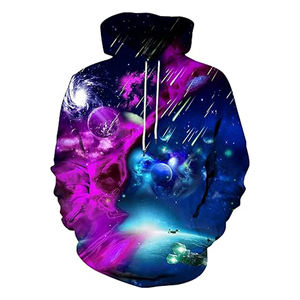 เสื้อมีฮู้ดพิมพ์ลายซับลิเมชันสำหรับผู้ชายเสื้อมีฮู้ดแฟชั่นแบบลำลองใส่ในฤดูหนาว - Product Image 4