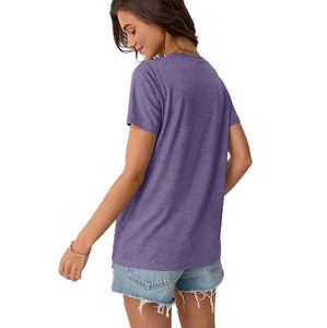 T-shirt pour femmes en fibre douce, tricot à structure aérée, flux doux, surface respirante, soutien léger pour le mouvement, confort quotidien - Product Image 3