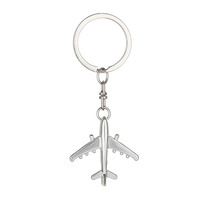 Llaveros de Metal 3D con Modelo de Avión Personalizados al por Mayor para Regalos de Aeropuerto