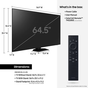 Televisor Inteligente QLED Mini LED 4K de 65 Pulgadas con Rango Dinámico y Sonido Envolvente - Product Image 5