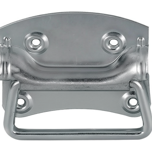 Organizador de Gabinete VORMANN de Acero Galvanizado Azul, Asa de Caja de 4 Orificios con 70 mm de Altura y 80 mm de Ancho, Unidad de Empaque de 10 - Product Image 3